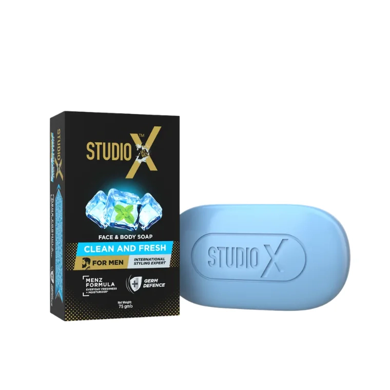 Studio X Clean & Fresh Soap for Men (75gm)