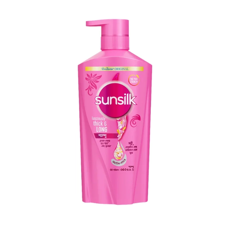 Sunsilk Shampoo Lusciously Thick & Long (650ml)