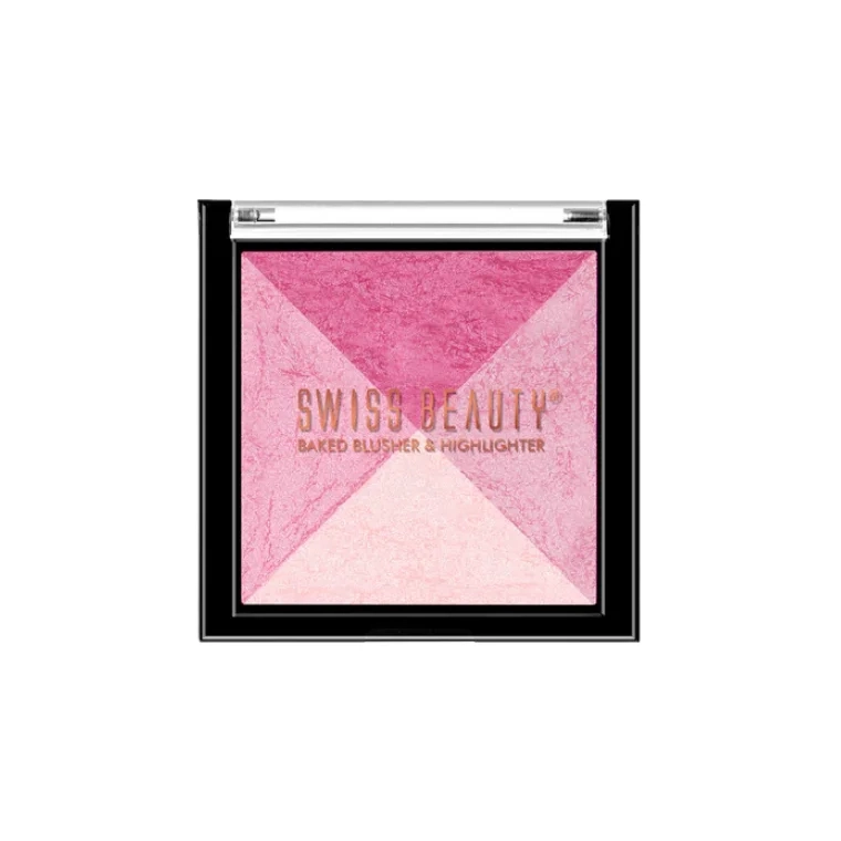 Swiss Beauty Baked Blusher & Highlighter #03 (7gm)