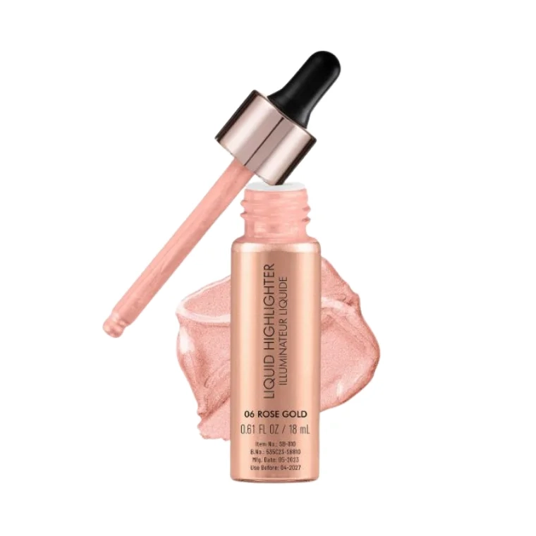 Swiss Beauty Liquid Highlighter #06 Rose Gold (18ml)