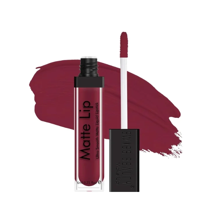 Swiss Beauty Ultra Smooth Matte Lip Liquid Lipstick #16 Epic Magenta (6ml)