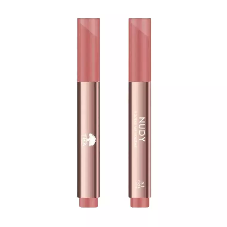 Tha By Nongchat Nudy Double Lip Volume #N1 Rose Latte (2gm)
