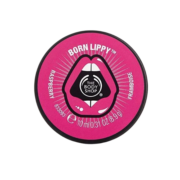 The Body Shop Born Lippy Pot Lip Balm #Raspberry (10ml)