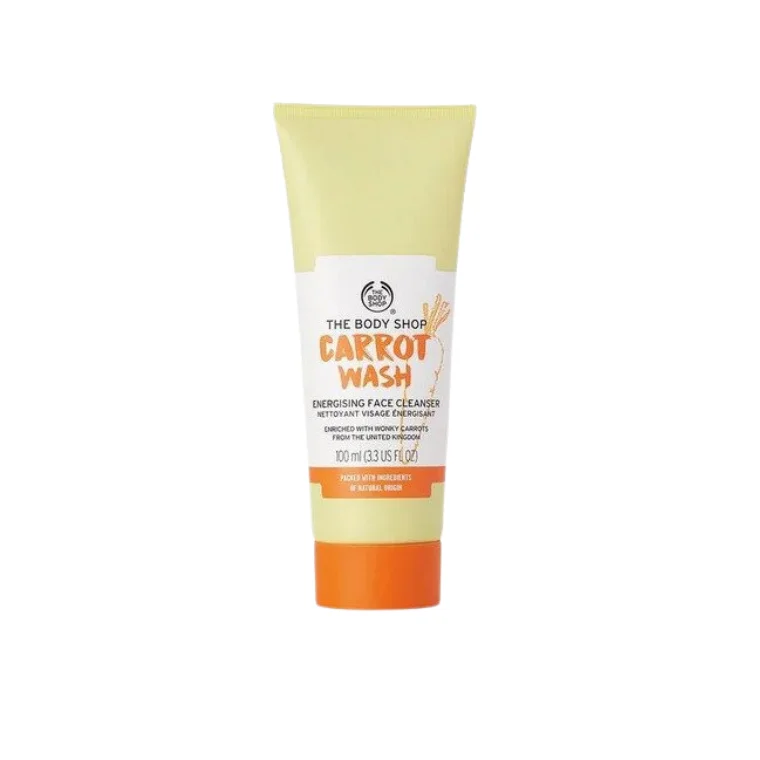 The Body Shop Carrot Wash Energising Face Cleanser (100ml)