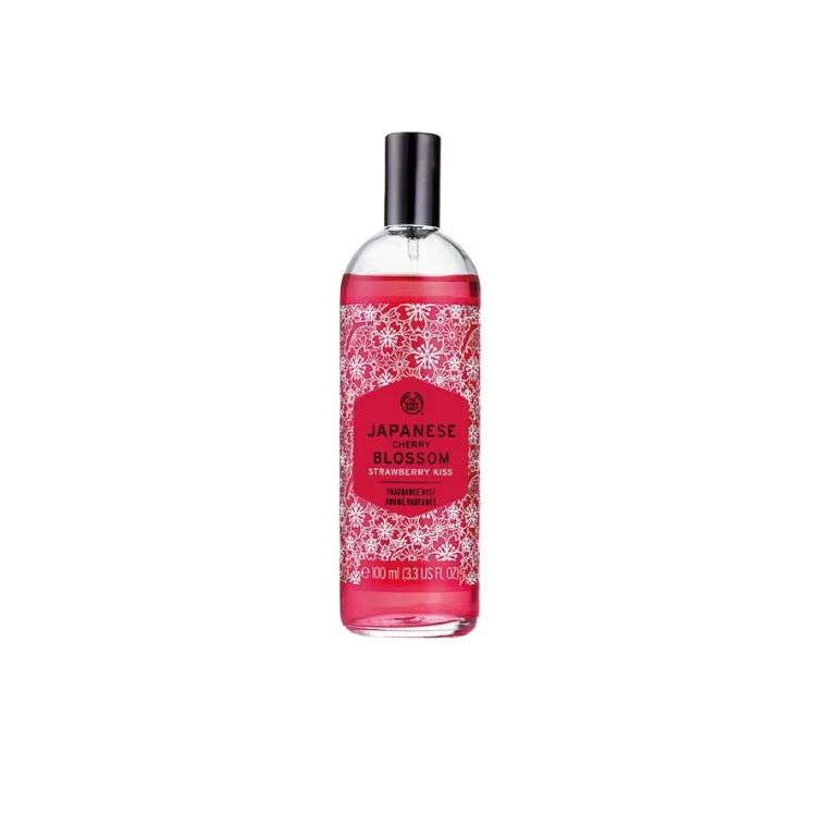The Body Shop Japanese Cherry Blossom Strawberry Kiss Fragrance Mist (100ml)