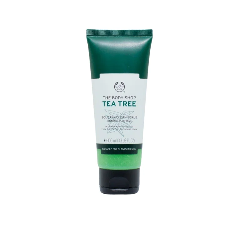 The Body Shop Tea Tree Squeaky-Clean Exfoliating Face Scrub (100ml)