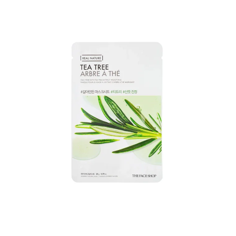 The Face Shop Real Nature Tea Tree Face Mask (20gm)