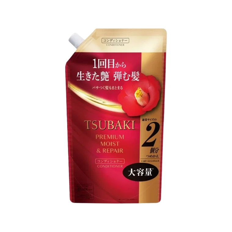 Tsubaki Premium Moist & Repair Conditioner Refill Pack (600ml)