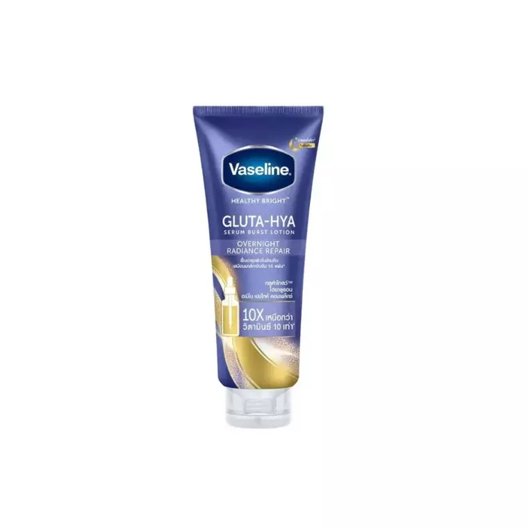 Vaseline Healthy Bright Gluta-Hya Serum Burst Lotion Overnight Radiance â (300ml)