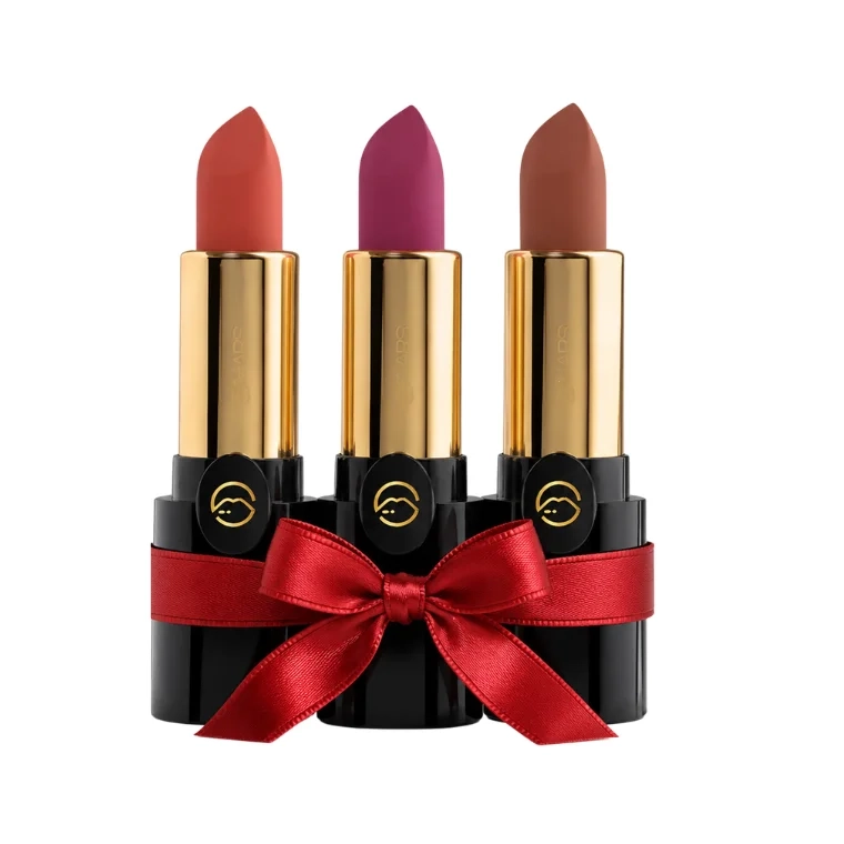 Velvet Lipstick Trio Combo  (3.2gm)