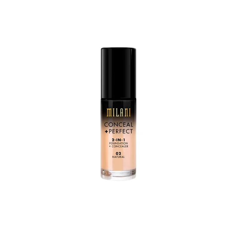 Milani Conceal+Perfect 2-In-1 Foundation+Conceal 02 Natural (30gm)