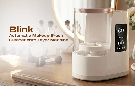Automatic Makeup Brush Cleaner